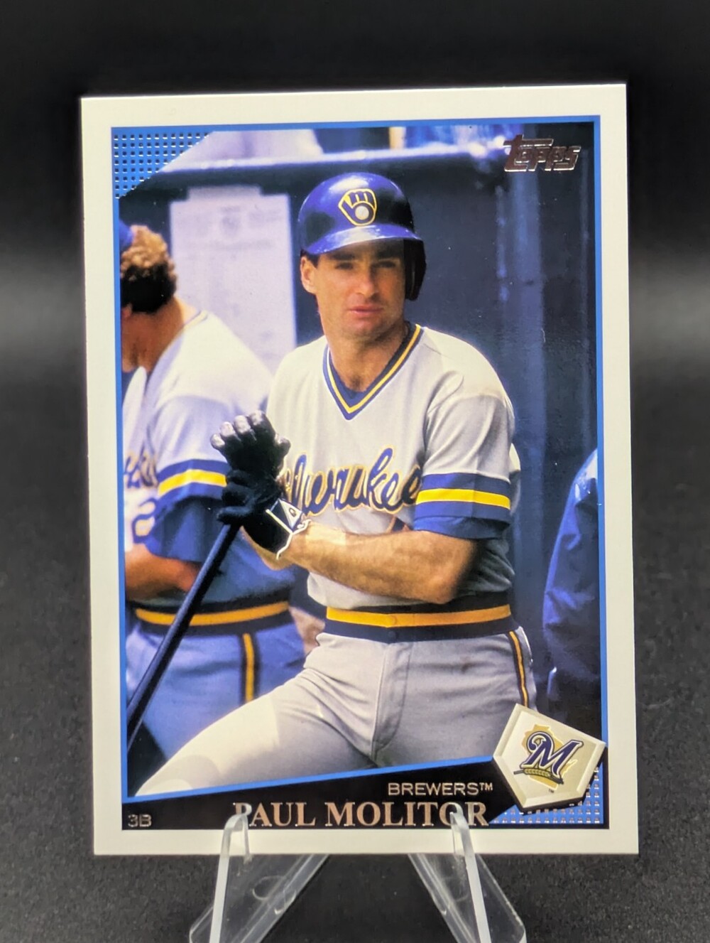 2009 Topps Series 2 Short Print Legend Image Variation Paul Molitor #610 SP